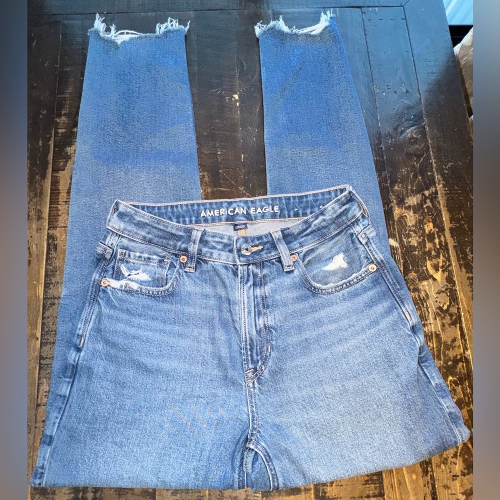American Eagle Outfitters Strigid Mom Jean